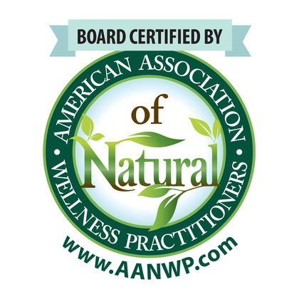 Board Certified by American Association of Natural Wellness Practitioners (AANWP)